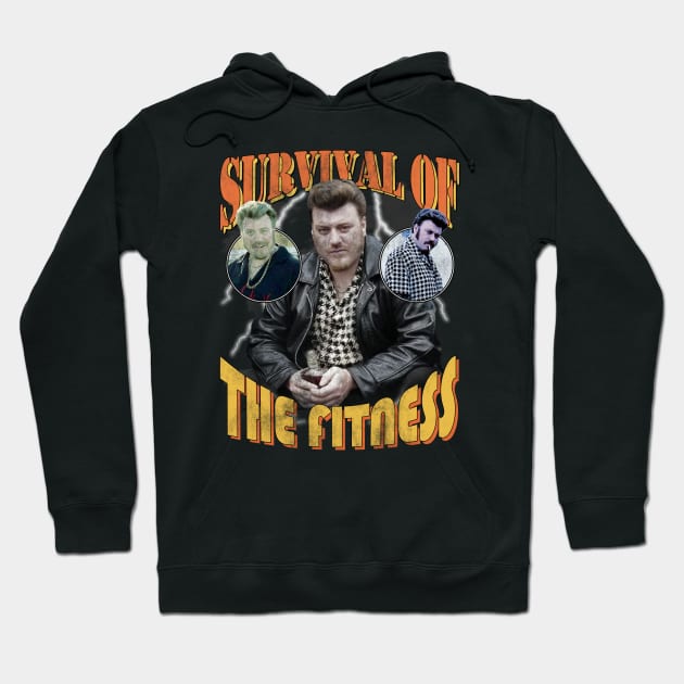 Survival of the Fitness Bootlegger Hoodie by Bootlegger